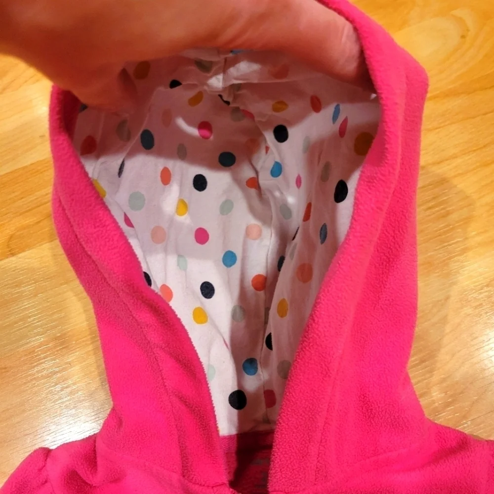 Carter's Hooded Fox Fleece Jumpsuit Size 24 Months